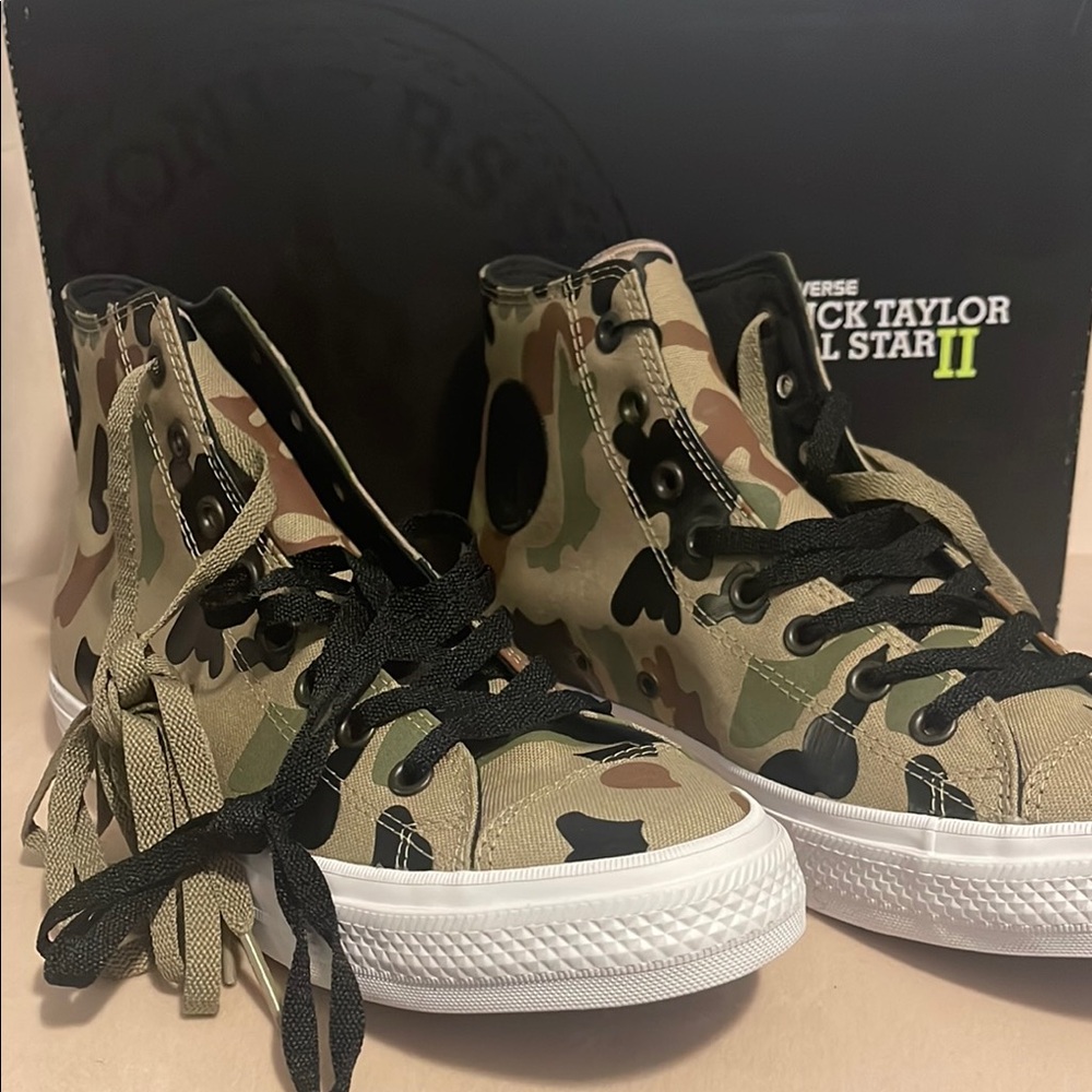 Converse Camouflage High-Top Sneakers